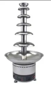 1. 7 Layer Stainless Steel Chocolate Fountain Electric Waterfall Fondue Machine Home Party Wedding Commercial Use 2.