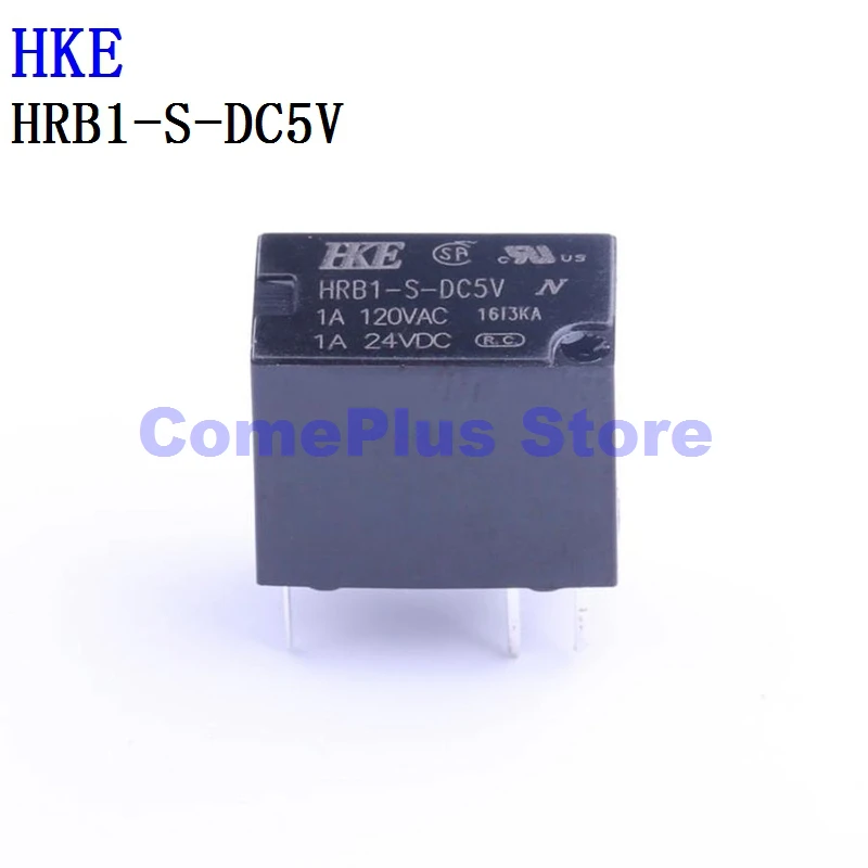 

5PCS HRB1-S-DC5V HRB1-S-DC12V HRB1-S-DC24V HKE Signal Relays