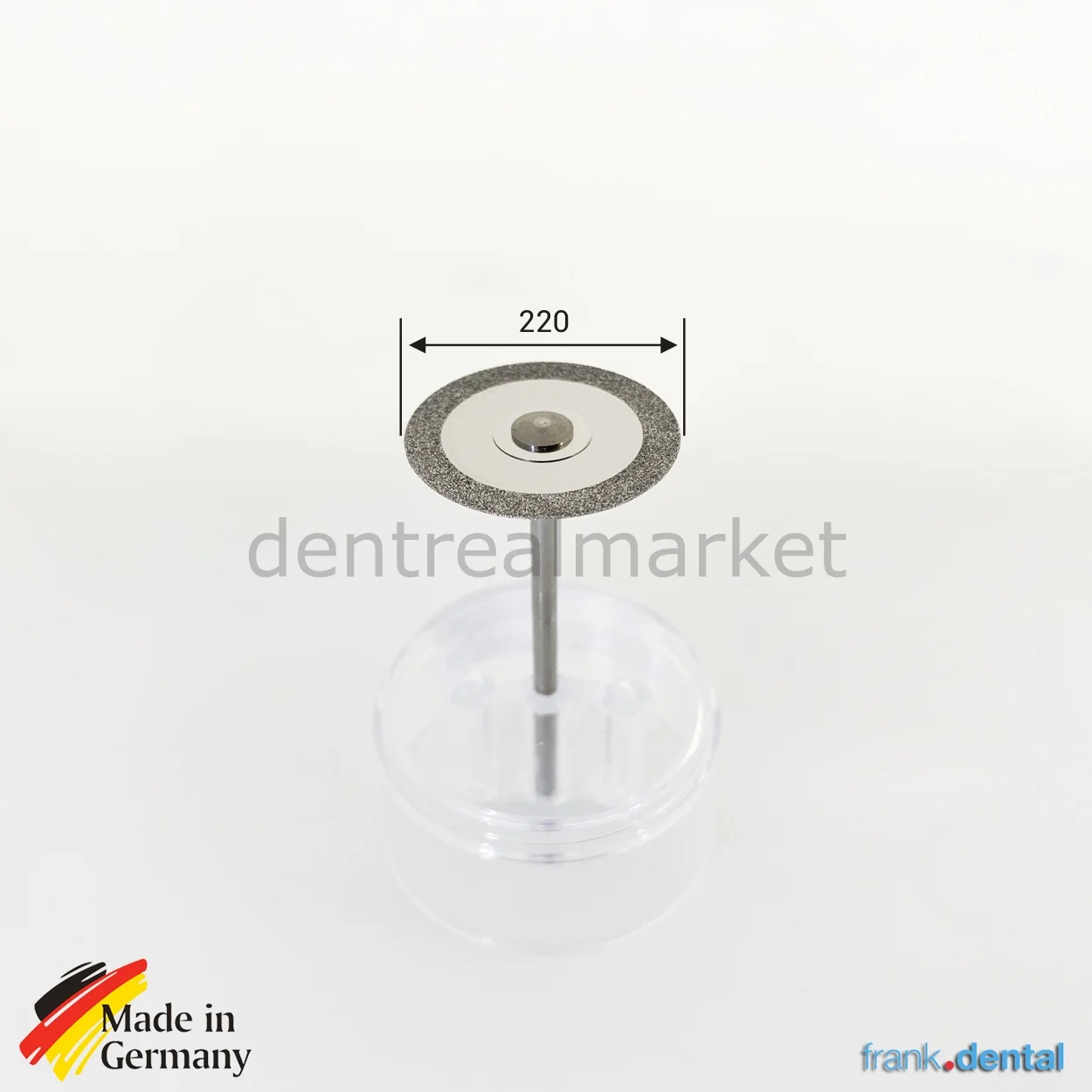 Frank Dental-Diamant Discs-Diamant Trennscheibe-Doppelseitige