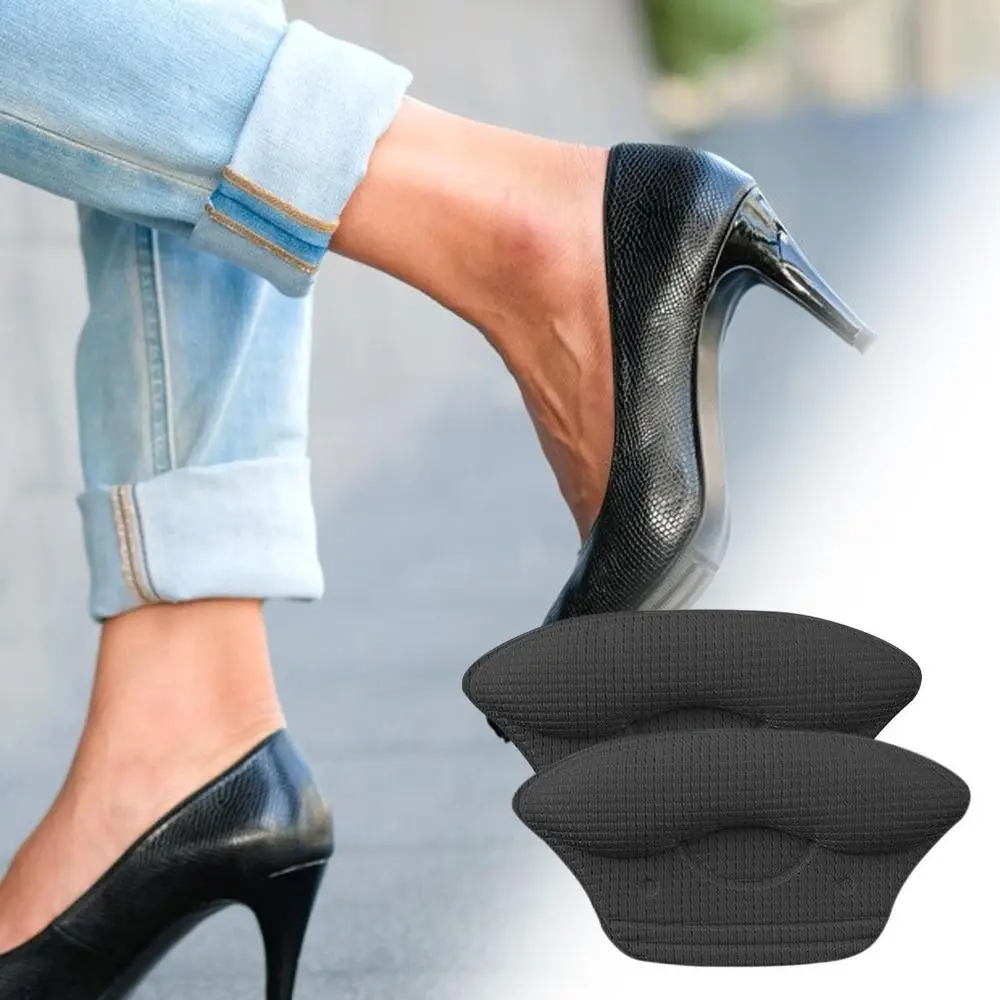 Sponge Heel Grips Liner Pain Relief Heel Protector Anti-wear Back of Heel Cushions Soft Anti-Slip High Heel Cushion Inserts