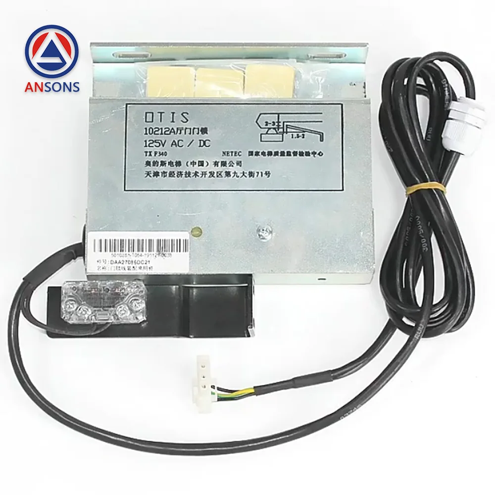 

DAA27086DC21 10212A OTIS Elevator Hall Door Lock With Assembly Wire Ansons Elevator Spare Parts