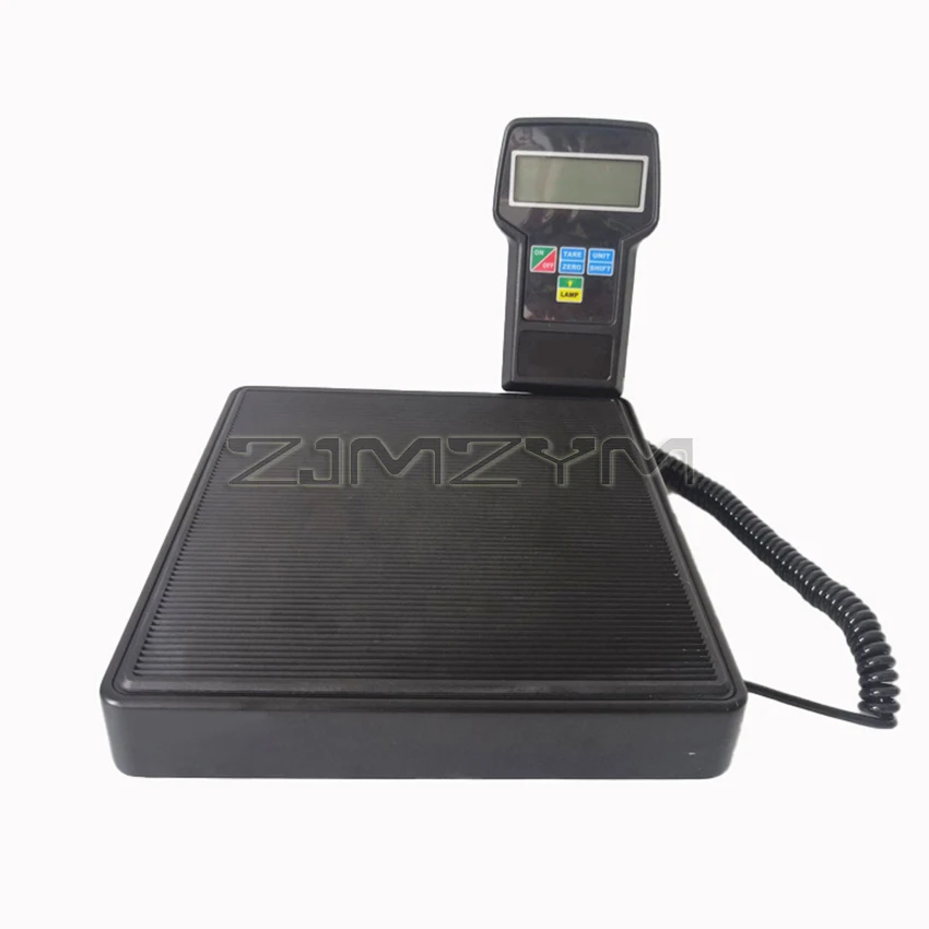 RCS-7040 Digital A/C Refrigerant Charging Scale High-precision Portable Refrigerant Freon Filling Scale with Case Measuring Tool