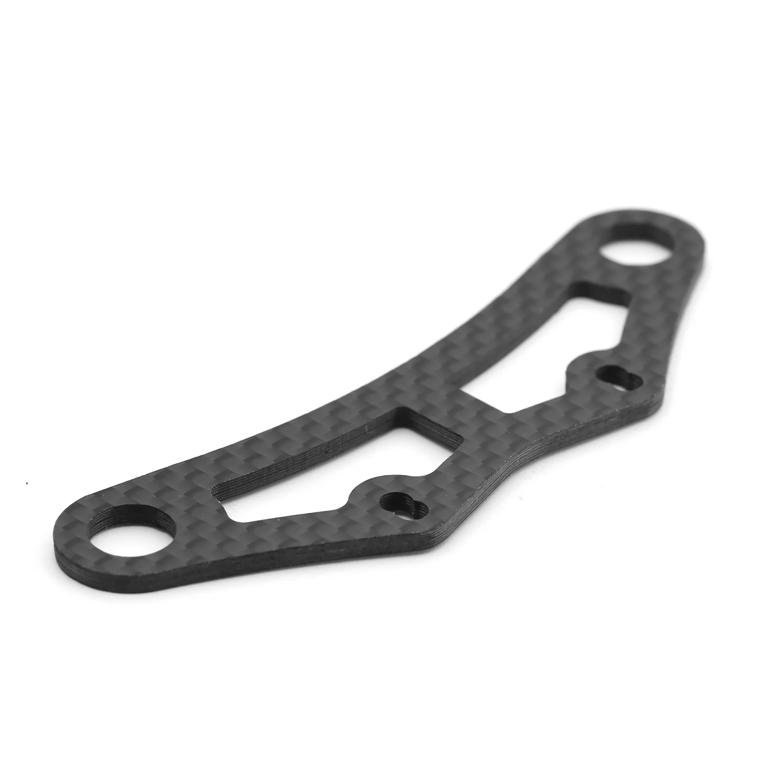 Carbon Fiber Front Bumper Fixing Plate For TAMIYA 1/10 TA08 Trf RC Car  An anti-collision Plate Upgrade Parts