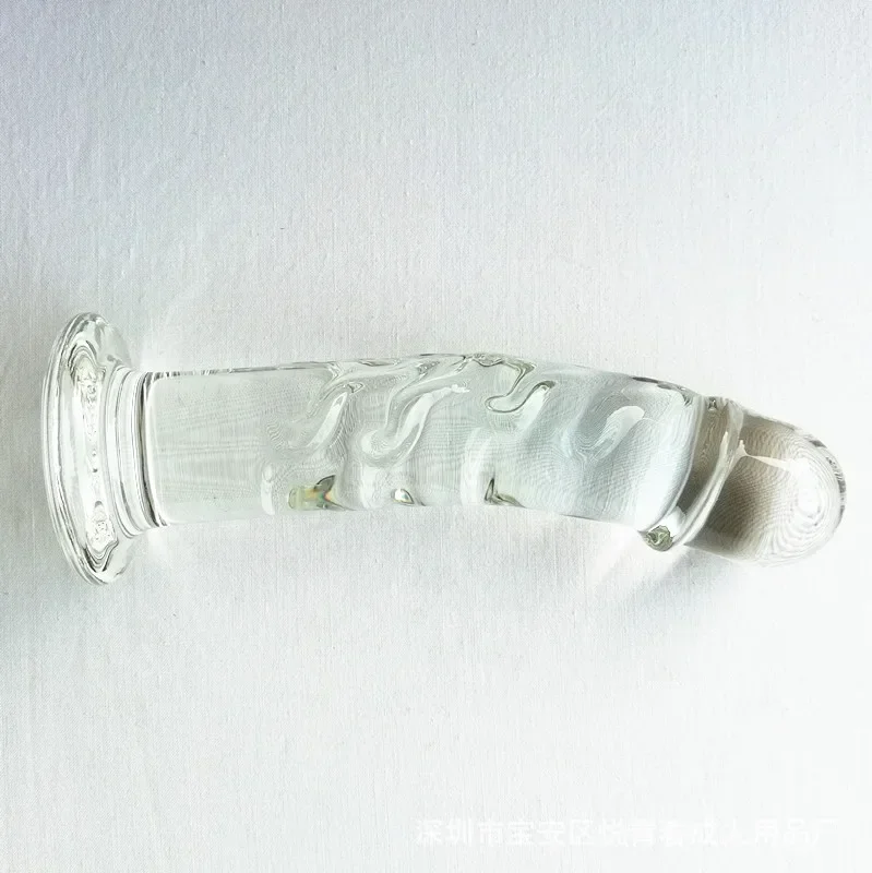 زجاج كريستال جهاز تدليك للبروستاتا الجنس لعب الكبار الاستمناء المكونات الشرج G-بقعة تحفيز الشرج موسع للرجال النساء المثليات #5