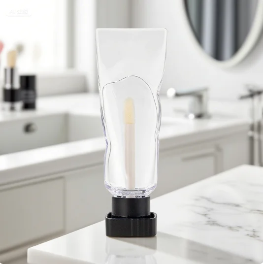 Lipgloss Concealer Tubes DIY Lip Glaze Empty Tube Toothpaste Type Lip Gloss Tube Refillable Bottle Liquid Container Bottle