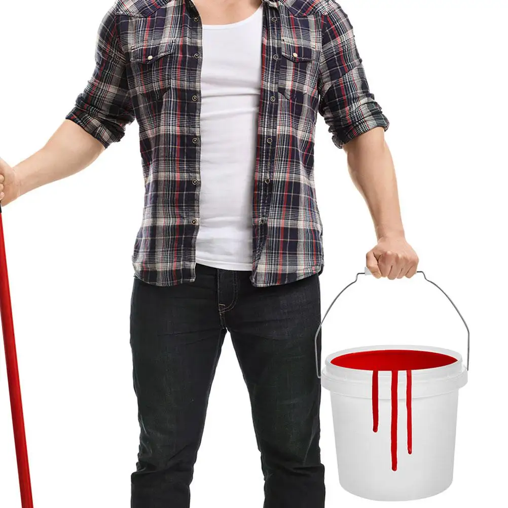 

2 шт., белые ведра для краски из полипропилена, 4 л, 4 кг, пресс-на крышке, железная ручка, круглые контейнеры для хранения химикатов, пустое ведро для рисования