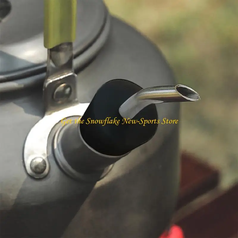 E56D Portable Outdoor Camping Kettle Mouth Coffee Teapot Extension Water Pipe Nozzles