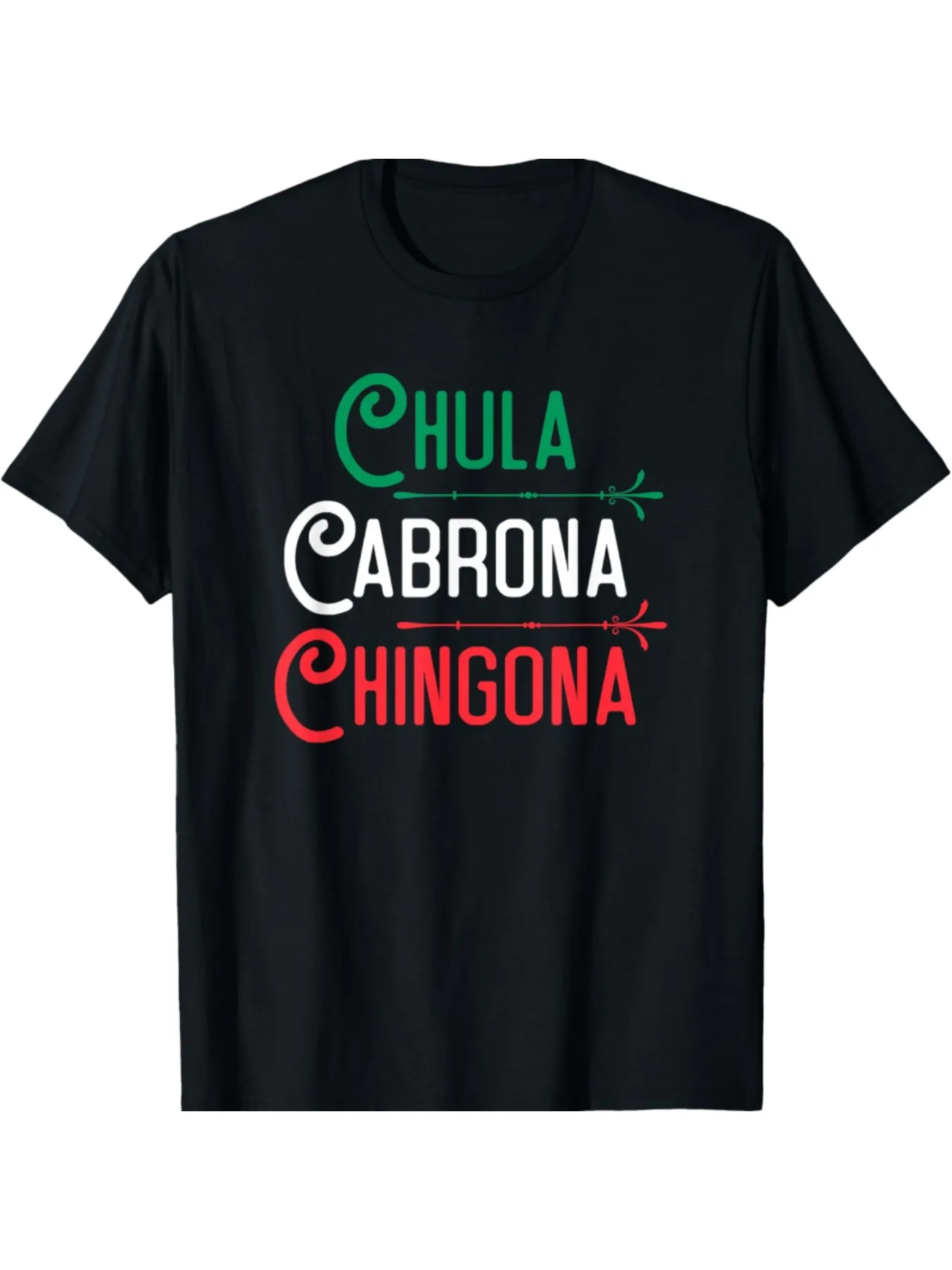 

2026 Мексиканская рубашка Chula Cabrona Chingona Мексиканская рубашка, футболка, мужская уличная одежда унисекс, топы, пуловеры с графическим рисунком, футболка для мужчин