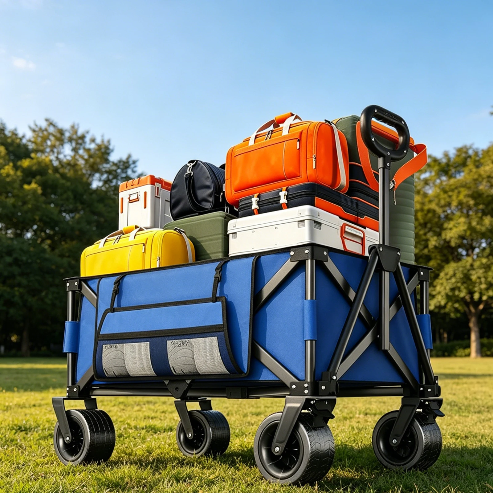 Outdoor Wagon Carts Foldable, - Outdoor Camping Shop review and price