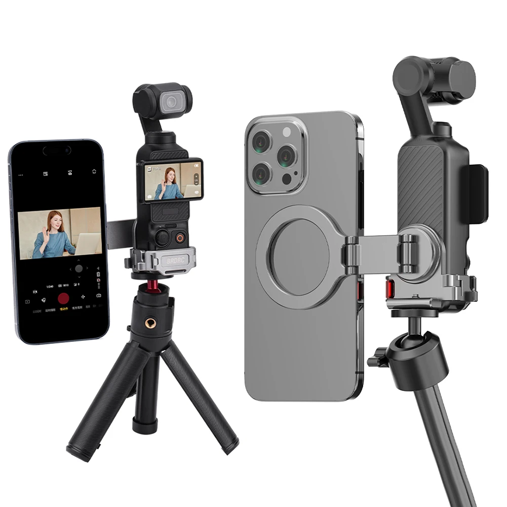 

Camera Expansion Bracket for DJI Osmo Pocket 3 Desktop Mount Base Magnetic Mount Stand Vlgo Video Shooting Accessorises