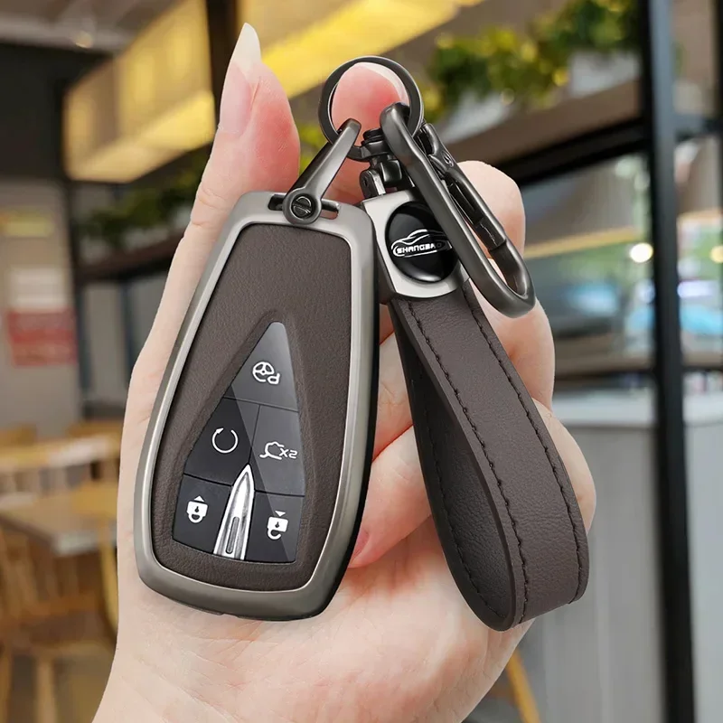 

Zinc Alloy Car Remote Control Key Cover Suitable For Changan Cs75plus Cs55plus Cs35plus Oushan X5 X7 Unit Univ Unik Accessories