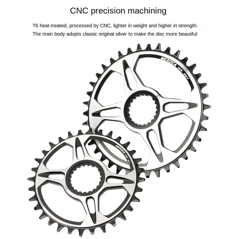 MEROCA 12s Chain ring 32-38T crankset Mtb single chainring crown 36 teeth for Shimano M6100/M7100/8100/9100 dedicated bike parts