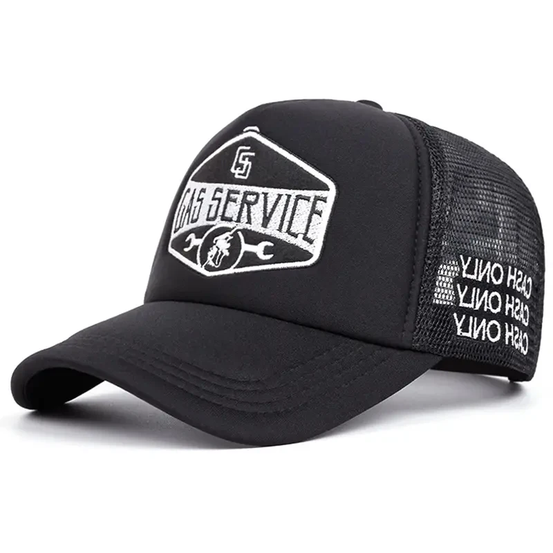 2025 Personalized New Hat Wrench Embroidered Street Fashion Hip Hop Hat Outdoor Leisure Sports Sunshade Hat Unisex Baseball Hat