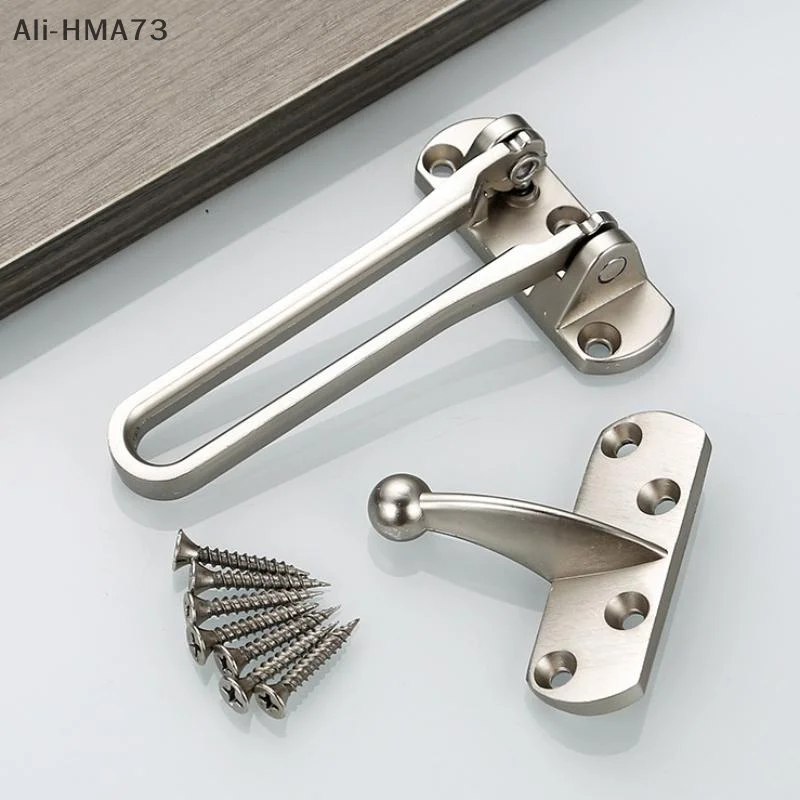 (YY) 1 قطعة مكافحة سرقة مشبك الباب مشبك مزلاج الباب قفل الباب مشبك غلق بمشبك الباب مكافحة قفل مشبك المنزلية سماكة كتم مكافحة الصدأ