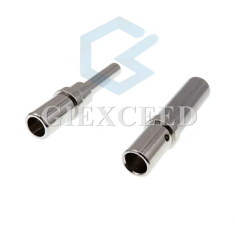 10 Pcs DTP 0462-203-12141 0460-204-12141 AC Assembly Stainless Steel Terminals Size 14-12AWG Pin Connector Terminal For Deutsch