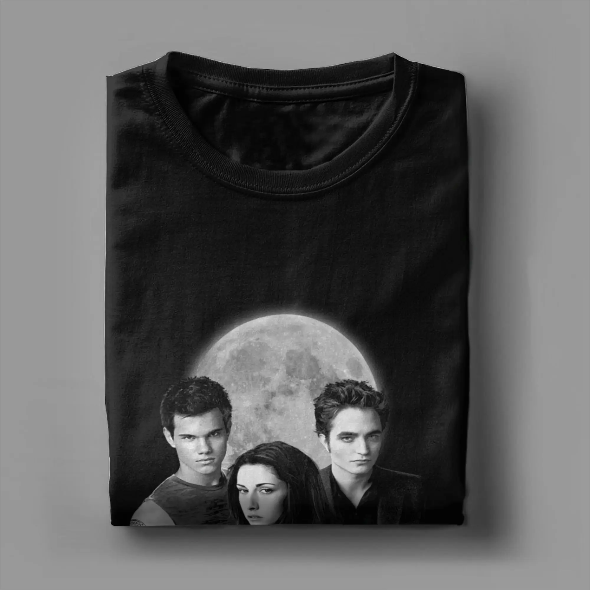 Twilight Saga Jacob Bella Edward Movie T Shirt Summer  Y2K Funny T-Shirts Cotton Novelty Tshirt For Mens Casual Top Tees