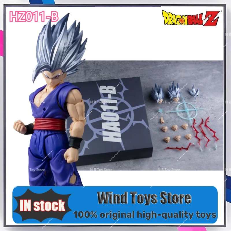 Verzending in mei Originele HA HM AIR Studio Dragon Ball HA011 A B C Beast Gohan Adapt To Gohan 1/12 Actiefiguur Verzamel Cadeaus