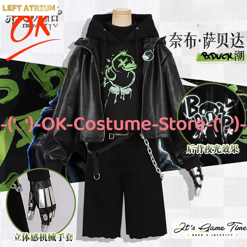 

[Customized Size] Identity V Mercenary Naib Subedar Cosplay Costume Game Character Outfit Halloween Carnival Party Uniform Suit