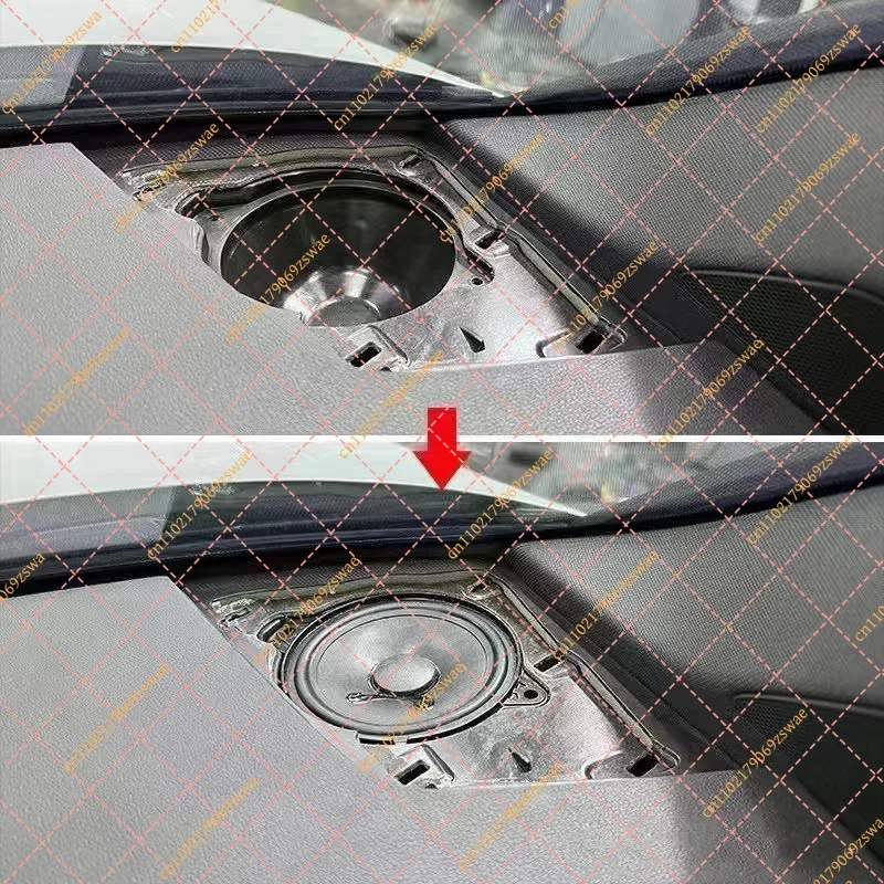 Car Dashboard Midrange Speaker and Door Tweeter Upgrade Audio Accessory