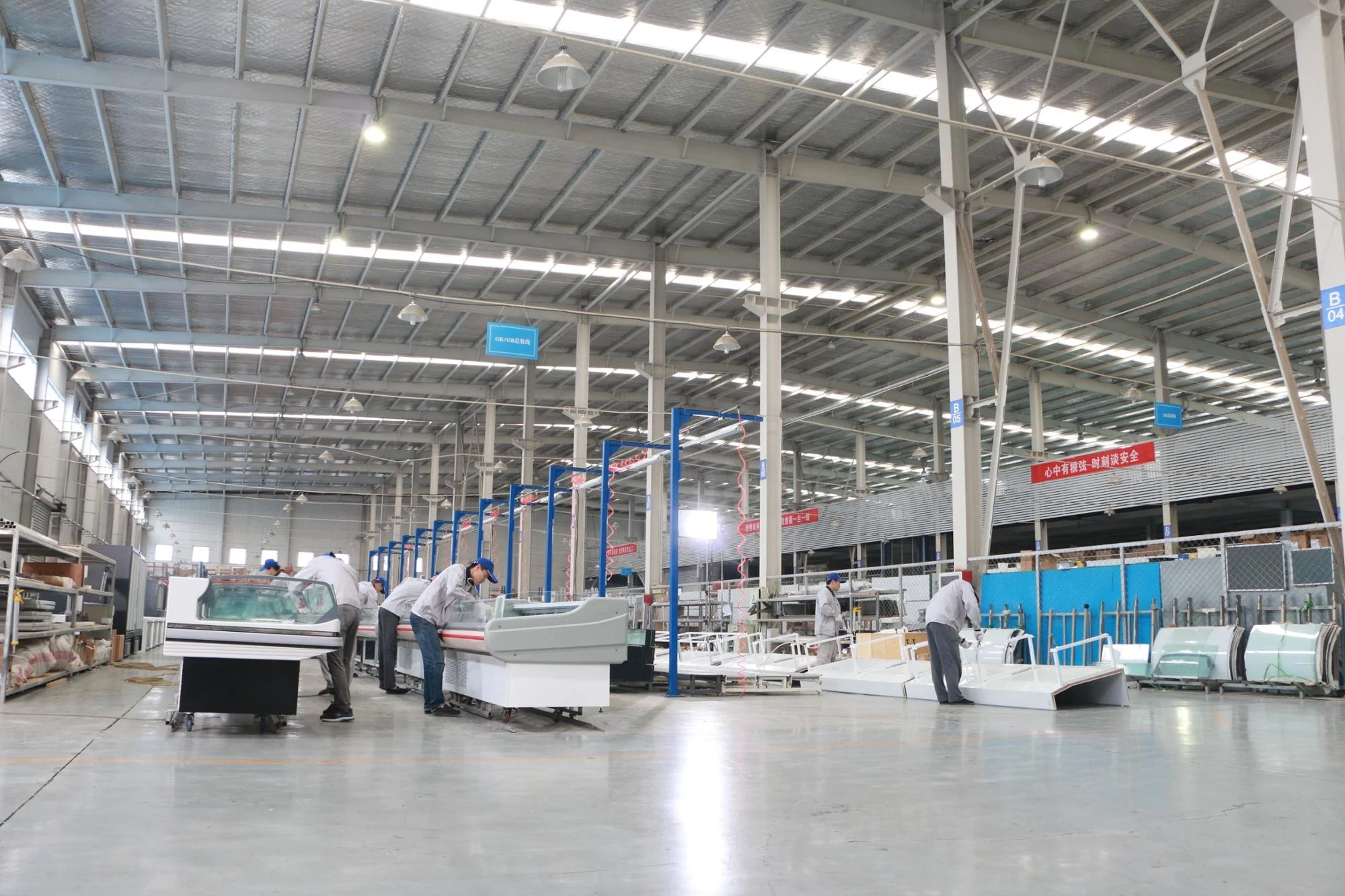 SD-700Q Factory Direct Single Side Arc Freezer and Supermarket Refrigerator and Refrigerator and Ice Cream Fridge