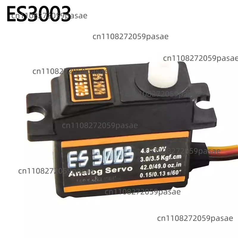 

Цифровой сервопривод Emax ES3003 ES3004 ES3053 ES3054 17г 3.5кг 0.13с с металлическим редуктором для радиоуправляемых самолетов (обновленная версия ES3154)
