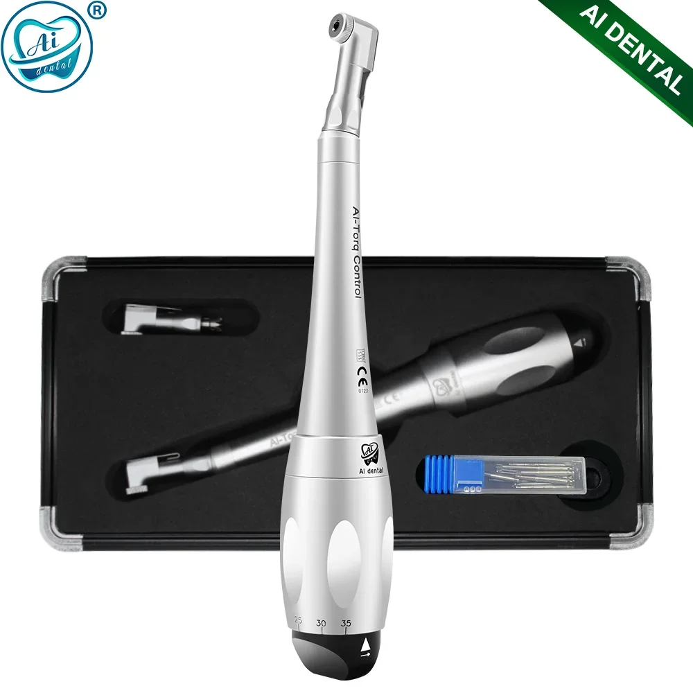 

Dental Implant Torque Wrench Handpiece Screwdriver Prosthetic Kit Manual Control Surgical Tools Driver Ratchet Screw Tips Parts