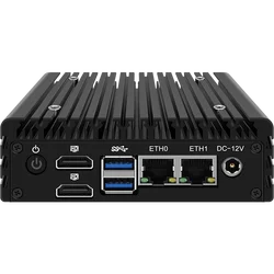 X86 Firewall Super Mini PC 12th Gen Intel i3 N305 N100 DDR5 4800MHz 2*i226-V 2.5G LAN Fanless Router PC Proxmox Server Computer