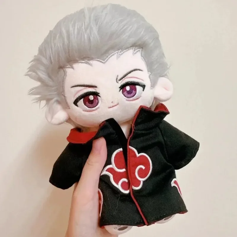 Japan Anime Role No Attribute Hidann Boy Cosplay Plush Doll Cotton Stuffed Body Dress Up Clothes Cotton Gift Xmas 20cm