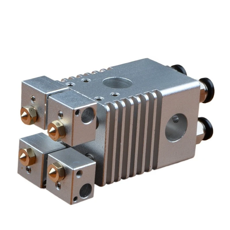 

3D printer accessories Ultimaker version 2 aluminum alloy cross slide E3D 4 nozzle multi-nozzle extrusion head