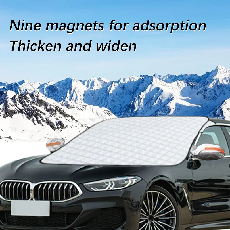 

Magnetic Car Windshield Snow Cover Winter Ice-Frost Guard Sun Shade Protector For BMW 8 Series 2017-2022 Exterior Accessories