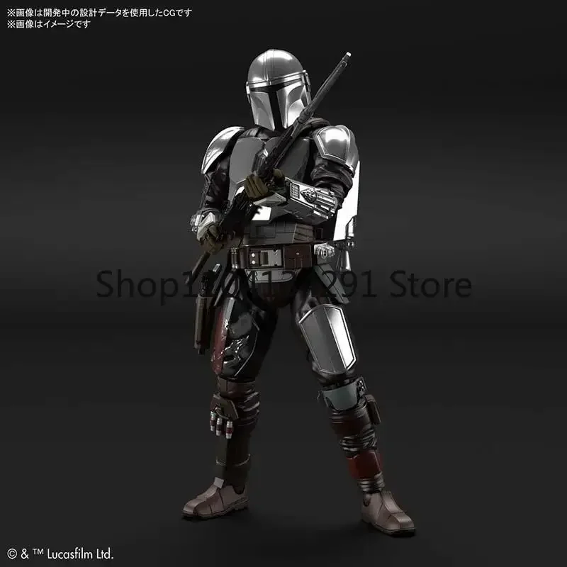 Originale Bandai Star Wars Serie animata Boba Fett Clone Trooper Mandalorian Death Trooper Regalo di compleanno Figura da collezione