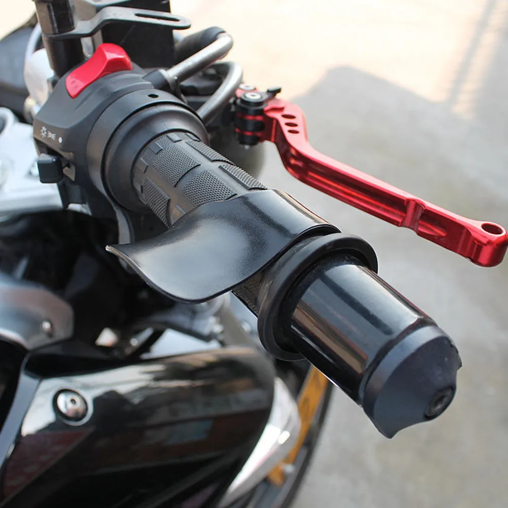2Pcs Motorcycle Throttle Assist Grip Ergonomic Hand Rest for Long Distance Riding Fatigue Relief Heavy Glove Compatible Cruise