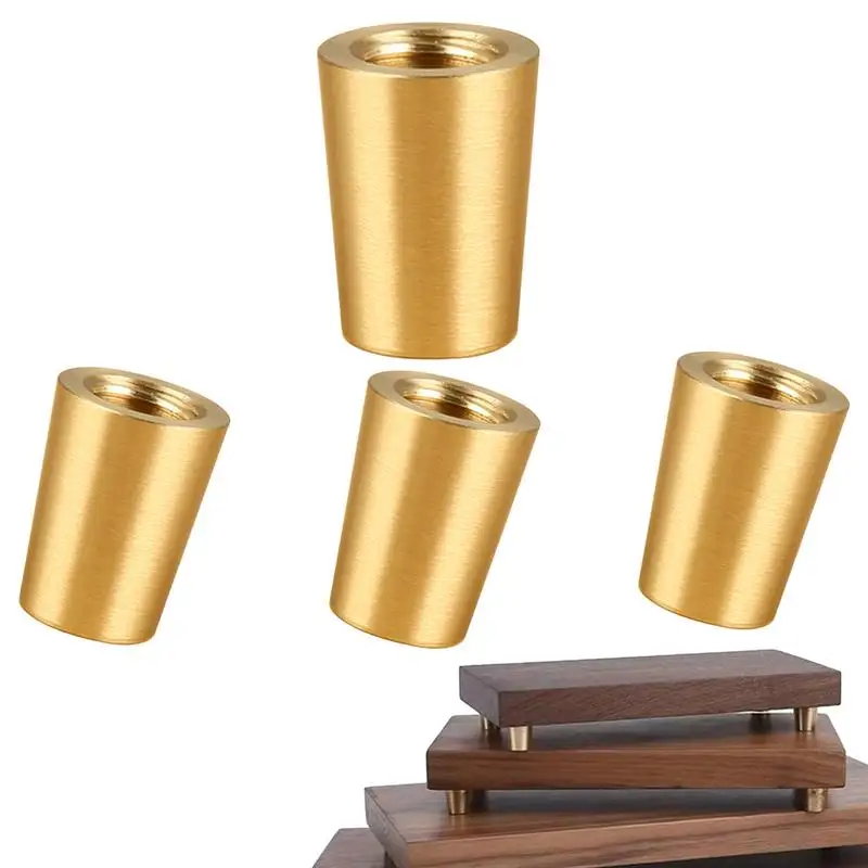 

Metal Furniture Legs 4PCS Brass Sofa Legs Metal Replacement Legs For Kitchen Shelves Sofa Table Chair Desk Kitchen Feet
