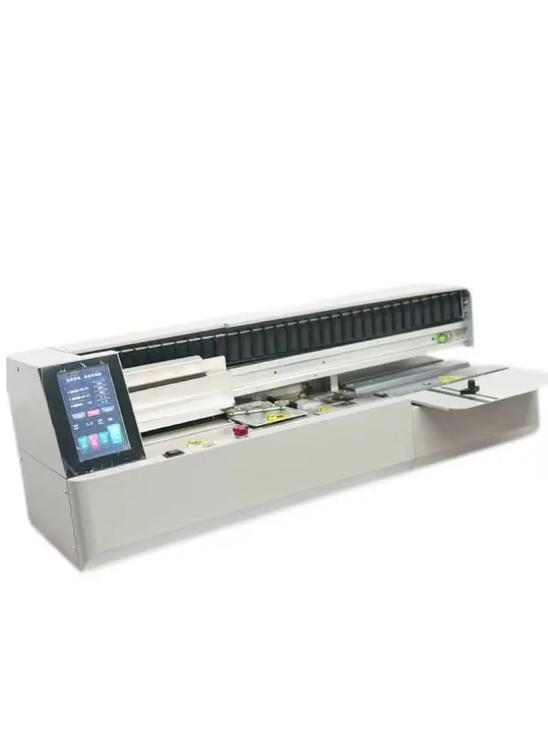 Desktop Automatic Glue Binder with LCD Touch Screen 40mm A4 Book Binding Machine