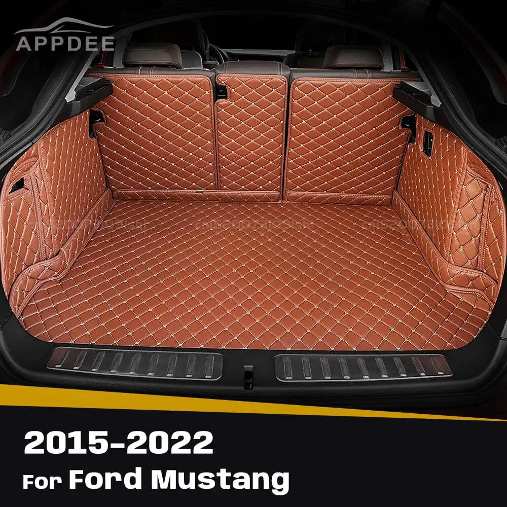 

Для Ford Mustang 2015-2022 авто полное покрытие коврик для багажника автомобильный антигрязный коврик защитный коврик грузовой вкладыш аксессуары для интерьера