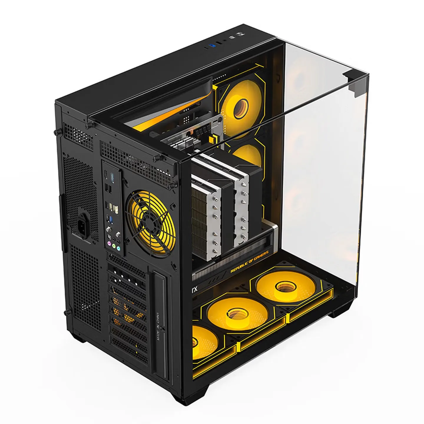 AOC Xinghai CG409 Ocean-view computer case with three glass sides / Supports 360 water cooling / ATX motherboard