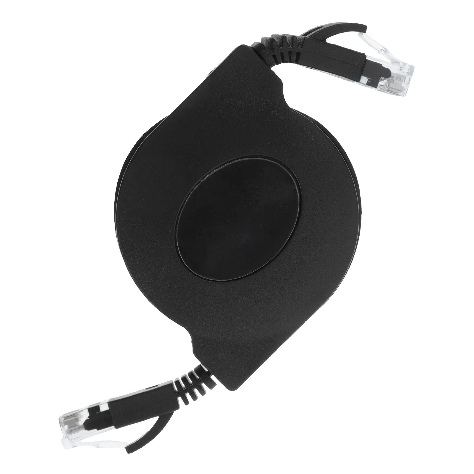 

Premium 10 Gigabit Ethernet Retractable Network Cable Cat 6 Ultra Flat Connectors for LAN Network Modem Router PC Printers