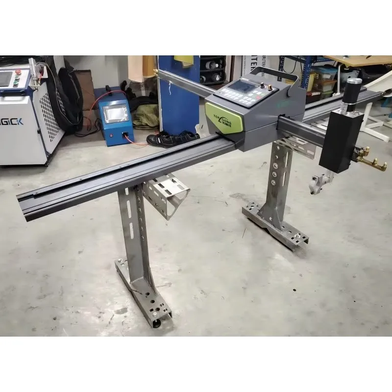 1000x1500mm MINI Cnc Plasma Cutting Machine Oxy Flame Torch Dual Use 220V 50hz Source Power Smart Nest Read USB Stick Files