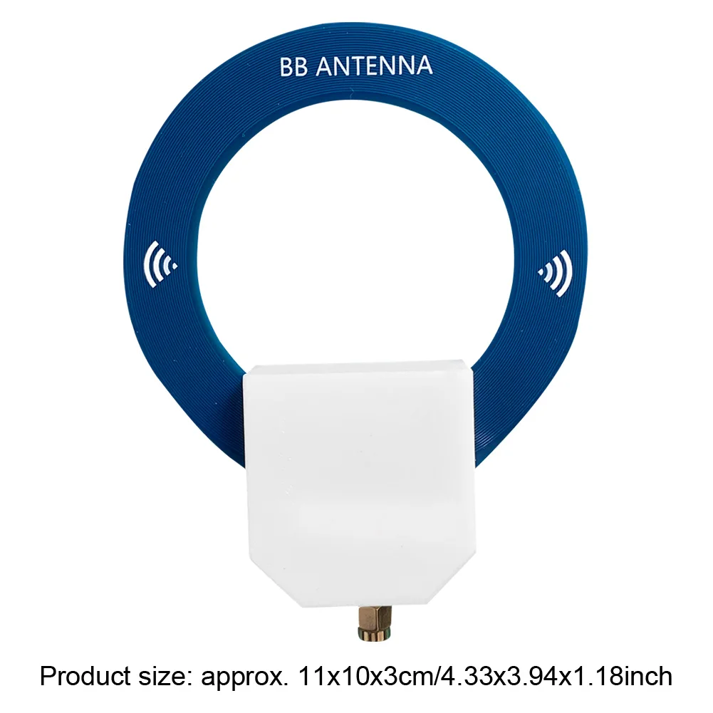 Antena de bucle MW SW portátil de 9,9 KHz-181MHz, miniantena BB de anillo pequeño para receptor SDR de malaquita, TEF6686