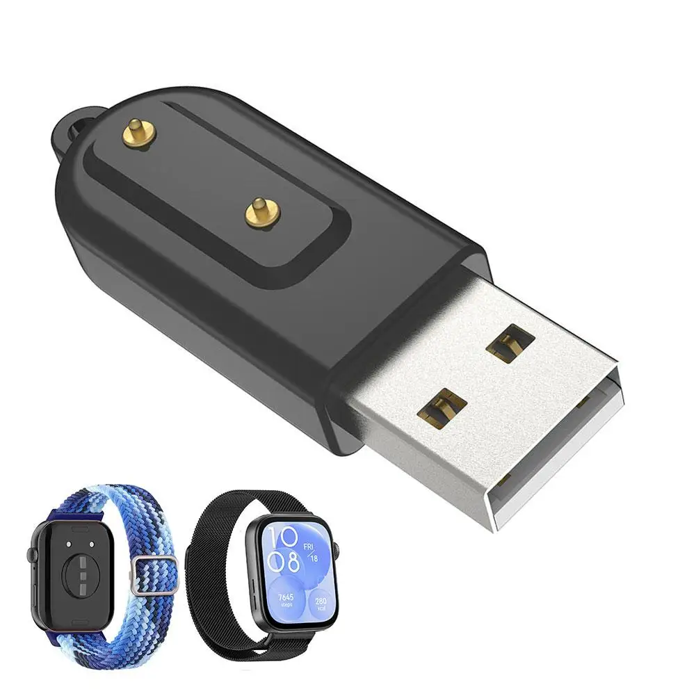 ชาร์จสำหรับนาฬิกาหัวเว่ย Fit3มินิ USB แบบพกพาที่ชาร์จแบบพกพาได้นาฬิกาขนาดเล็กชาร์จพอร์ต USB ขนาดเล็กแบบพกพาสะดวก W8D8