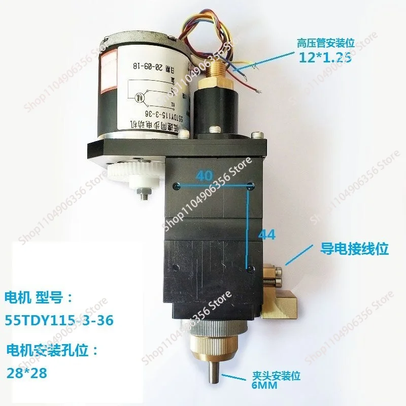BMD703 punching machine punching machine DB703 export type tungsten steel rotating head assembly hole spacing 40 * 44