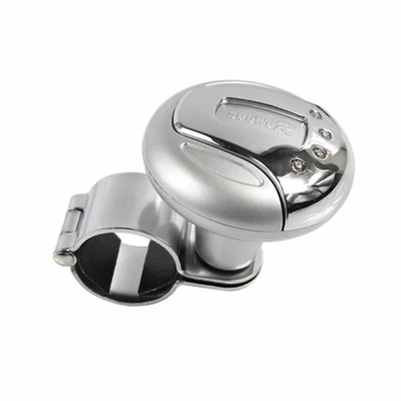 Manopola del filatore del volante dell'auto rotazione di 360 gradi maniglia di alimentazione dello sterzo sfera Spinner Booster manopola di aiuto morsetto della maniglia della sfera