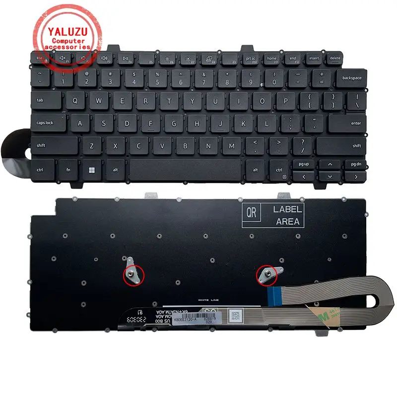 

US English NEW Laptop Keyboard For DELL Latitude 3120 E3120 2-in-1