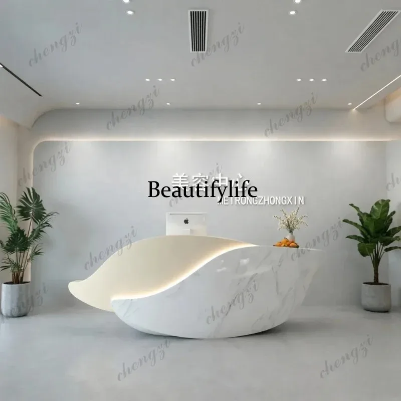 BBB Business Display Reception Desks Salon Modern Luxury Events Reception Desk Commercial Italian Bancone Da Reception