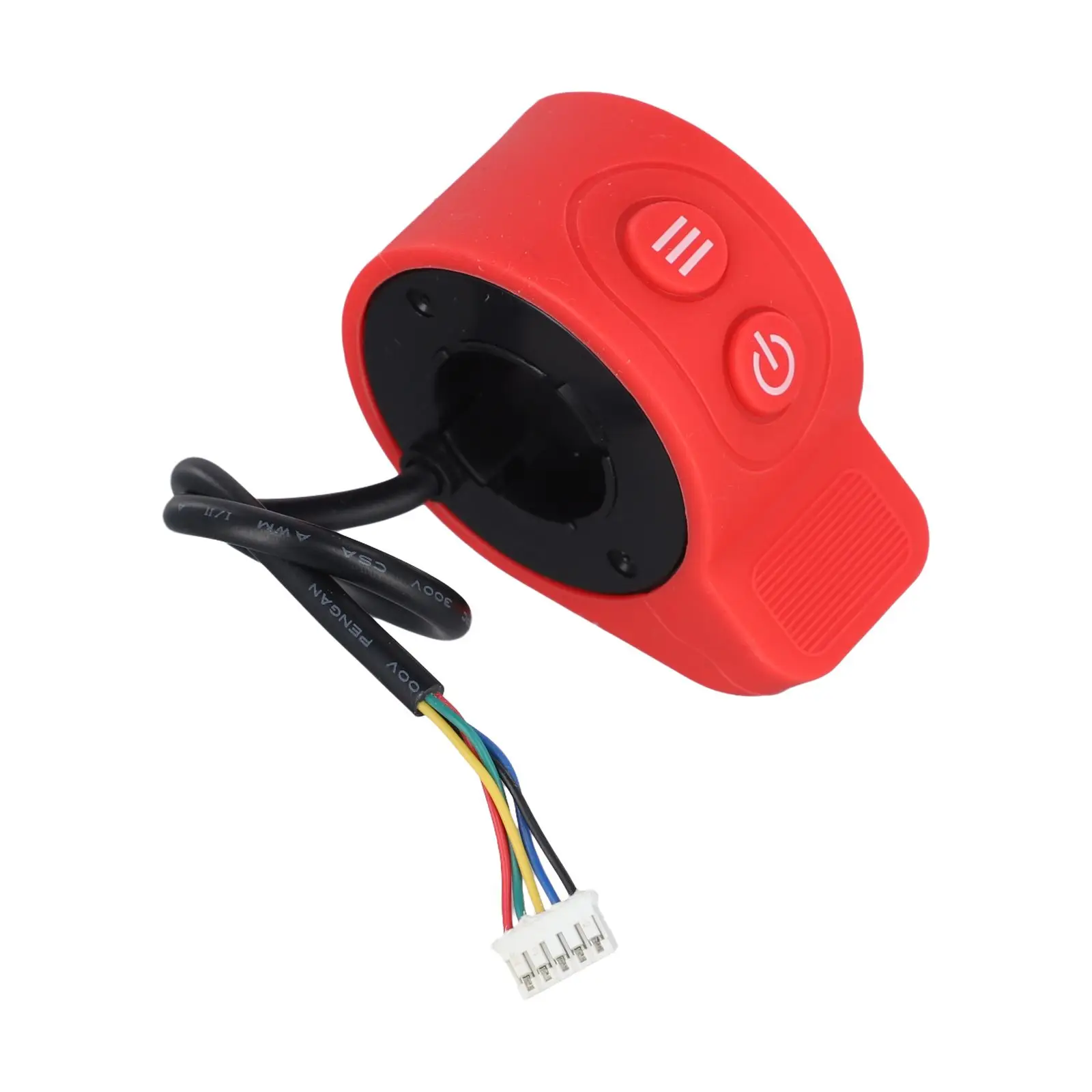 

Electric Scooter Repair Electric Scooter Throttle Red Enhanced Performance Long-Term Use Reliable Construction