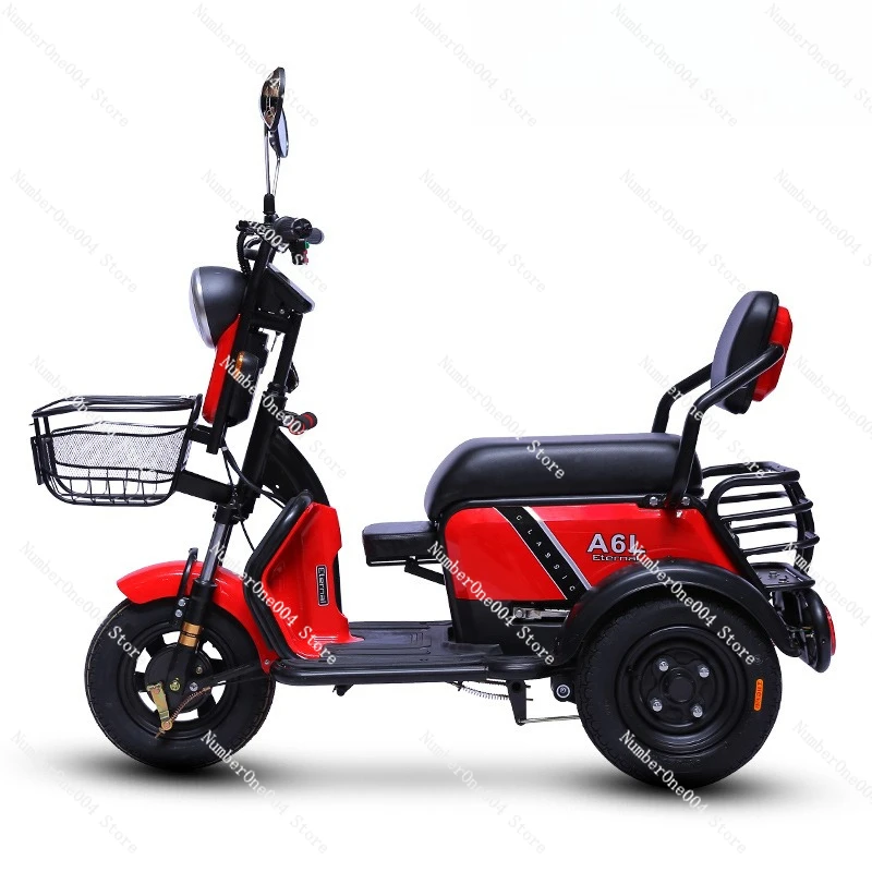 

For Electric Tricycle Leisure Scooter Three-seat Battery Car