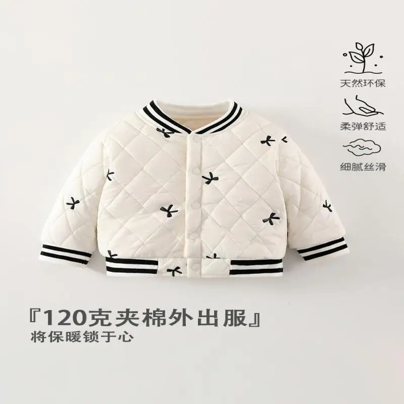

Модная детская одежда Kawaii, повседневный комплект пальто, ветрозащитная непромокаемая хлопковая детская одежда, куртка Anyang, осенне-зимняя одежда для девочек