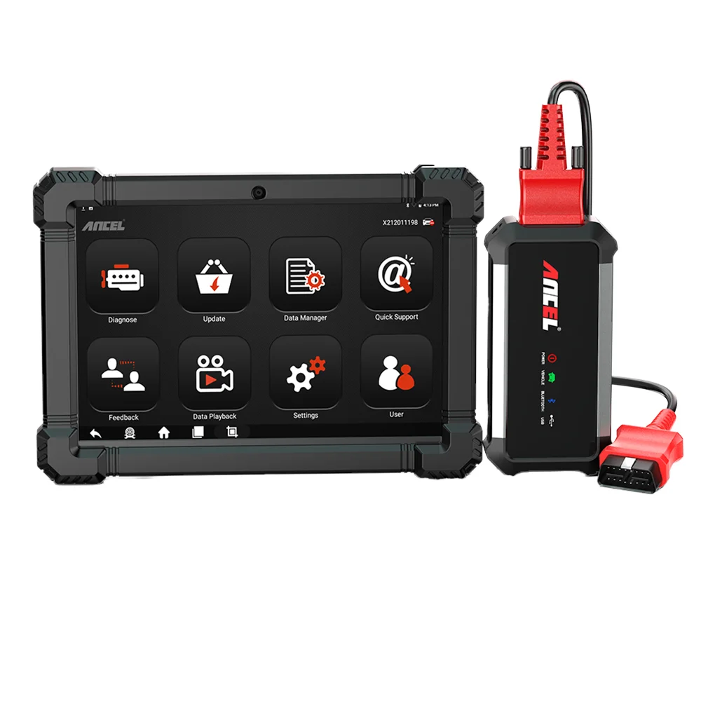 2025 ANCEL X7HD Heavy Duty Truck Diagnostic Tool Fine Quality Diesel Truck Scanner Made in China with 1-Year Warranty
