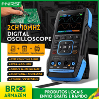 FNIRSI 2C23T 2C53T Upgrade 50MHz Handheld Digital Oscilloscope Multimeter Signal Generator 3 in 1 Dual Channel Automotive Tools