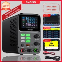 KUAIQU DC power supply Low Ripple Hyperbola current and voltage display mA μA display 30V5A10A  OVP OCP Battery Simulator Test
